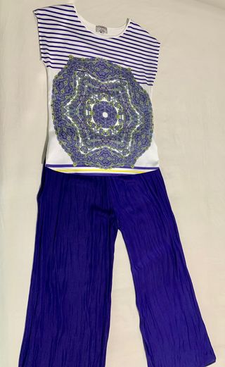 Conjunto pantalon Trucco con camisa