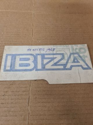 seat ibiza,pegatina original