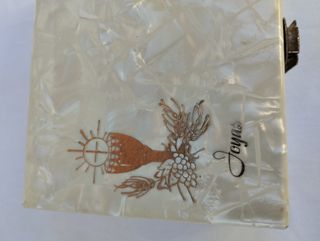 Joyero nacar comunión vintage