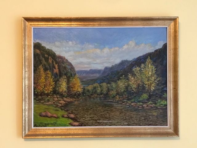 Pintura al óleo sobre lienzo