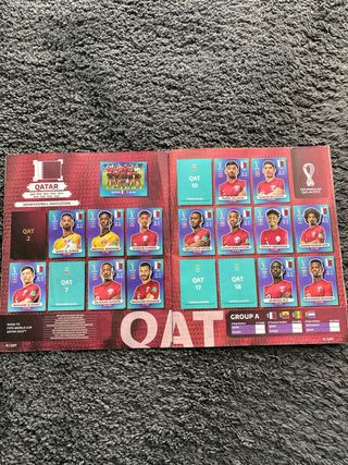 Lote cromos del mundial Qatar 22 con album 