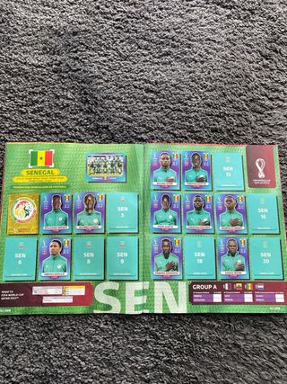 Lote cromos del mundial Qatar 22 con album 