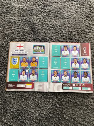 Lote cromos del mundial Qatar 22 con album 