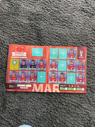 Lote cromos del mundial Qatar 22 con album 