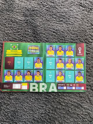 Lote cromos del mundial Qatar 22 con album 