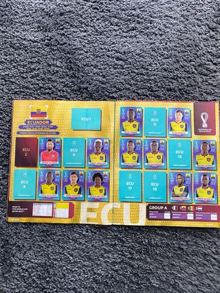 Lote cromos del mundial Qatar 22 con album 