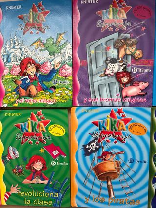 pack libros kika superbruja