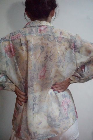 Blusa vintage años 80