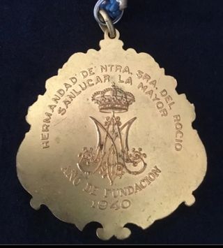 MEDALLAS VIRGEN DEL ROCÍO (26-30)