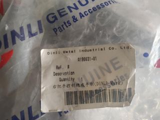 mando derecho gas y freno dinli