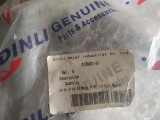 mando derecho gas y freno dinli