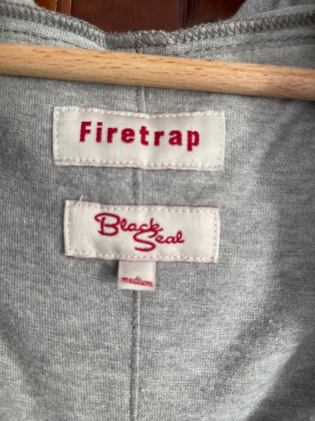 Cazadora vaquera doble cremallera. Talla M