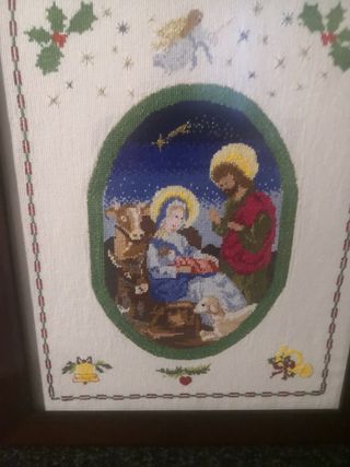 Navidad en punto de cruz, bonito regalo de Reyes