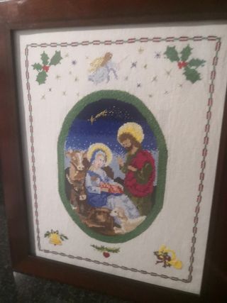 Navidad en punto de cruz, bonito regalo de Reyes