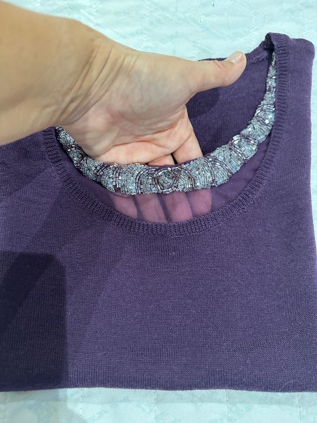 Camiseta de punto elegante