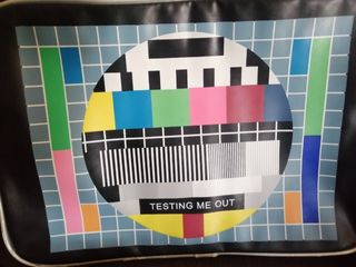 Bolso carta de ajuste TV antiguo