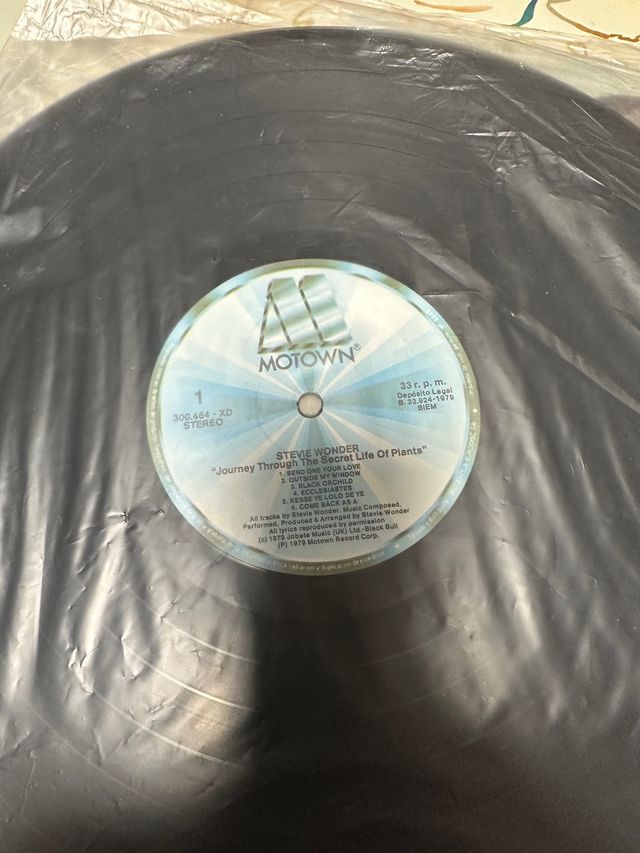 Disco de vinilo steve wonder’s