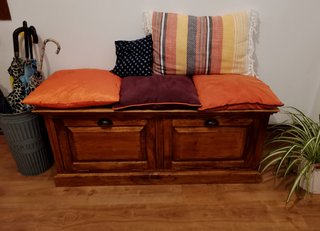 zapatero de madera