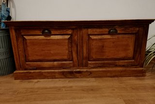 zapatero de madera