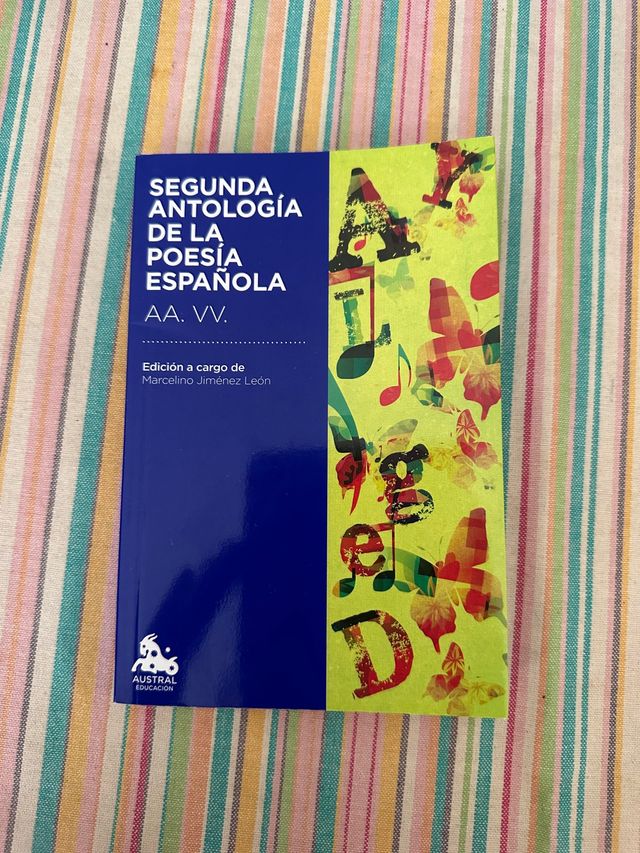 SEGUNDA ANTOLOGÍA DE LA POESiA ESPAÑOLA AA. VV.