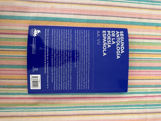 SEGUNDA ANTOLOGÍA DE LA POESiA ESPAÑOLA AA. VV.