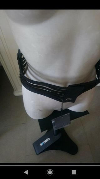 Cintura Alexander mcqueen in cuoio