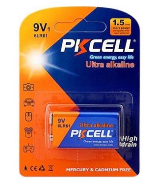 CONFEZIONE 1 PZ BATTERIA ALCALINA 9V 6LR61 nuova