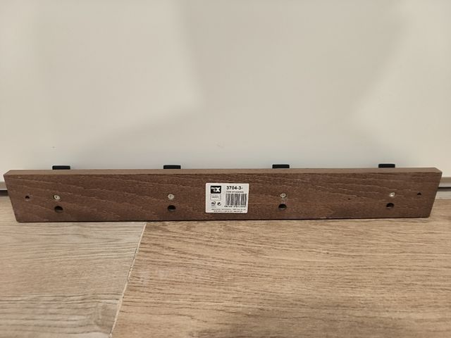 Perchero roble envejecido