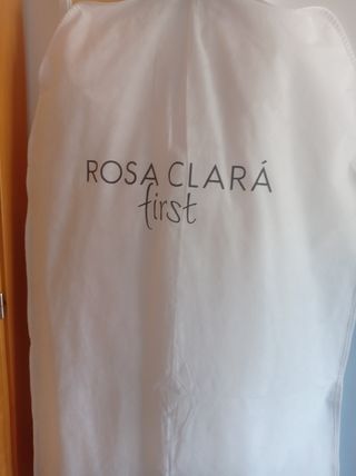 Vestido comunión rosa Clará