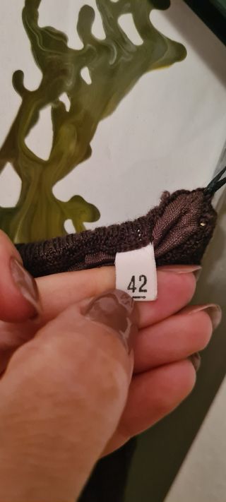 Gonna missoni marrone tg S-M marrone