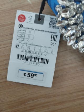 Zapatos mujer Zara nuevos a estrenar 