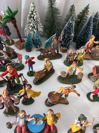 lotto personaggi presepe vintage