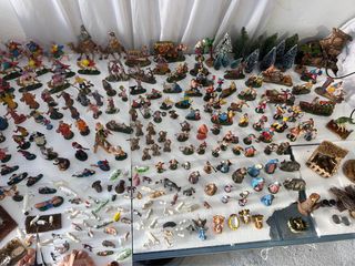 lotto personaggi presepe vintage