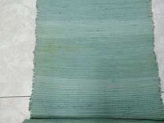 Alfombra-jarapa pasillera de algodón 100%