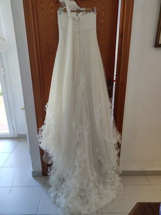 Vestido novia diseñador Manuel Mota