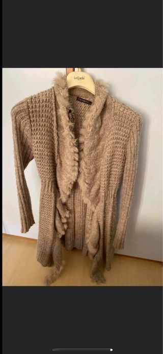Cardigan lana taglia s/m messo due volte