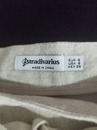 Falda pantalón Stradivarius 
