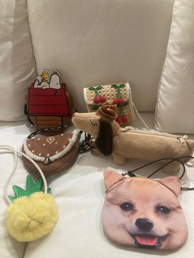 Lotto 6 Borse per ragazze