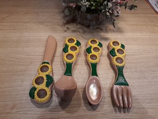 cubiertos cerámica - adorno