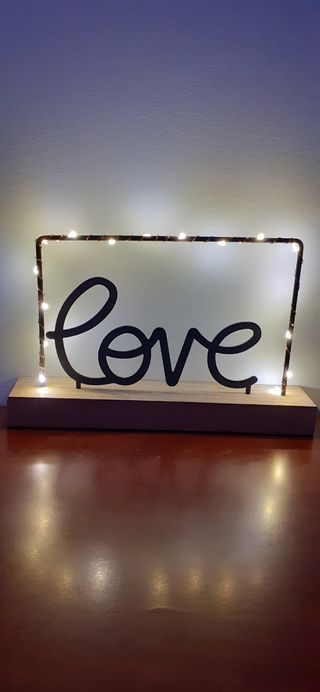 CARTEL LETRERO LUMINOSO