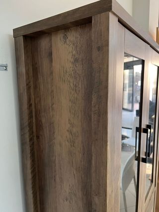 Vitrina Puertas con cristal + CAJÓN