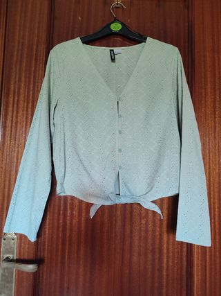 BLUSA VERDE H&M