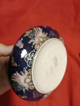 Joyero Bombonera cerámica antiguo