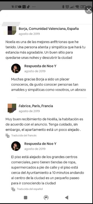 Habitación suite en alquiler  ahí dejé comentarios de gente que pasó por la habitación
