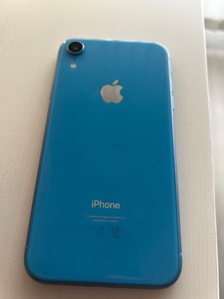 movil iphone XR azul 