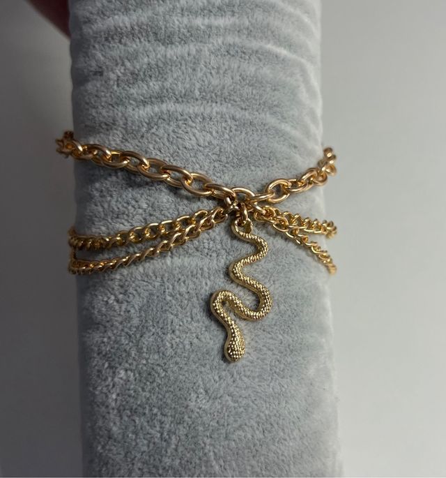 Tobillera serpiente