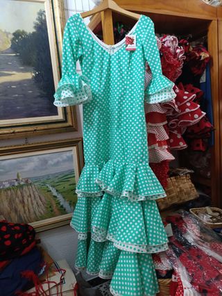 Traje flamenca mujer talla 44 de segunda mano por 90 EUR en