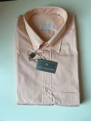 Camicia mezze maniche in cotone Luca D’Altieri