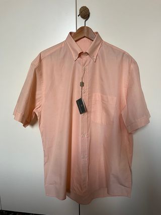 Camicia mezze maniche in cotone Luca D’Altieri