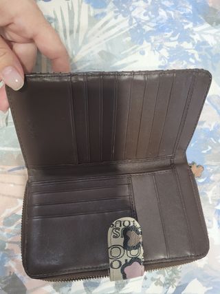 Billetera piel Tous